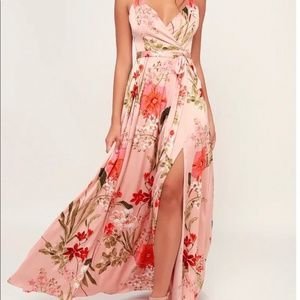 Satin Maxi Dress